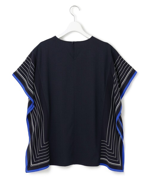 23区（ニジュウサンク） tシャツ 「汗じみ防止加工」スカーフプリント