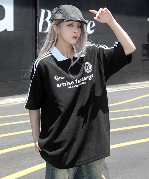 「neos」 半袖Tシャツ MEDIUM ブラック メンズ