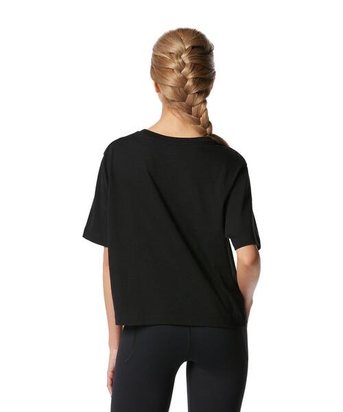 「UNDER ARMOUR」 半袖Tシャツ M ブラック レディース