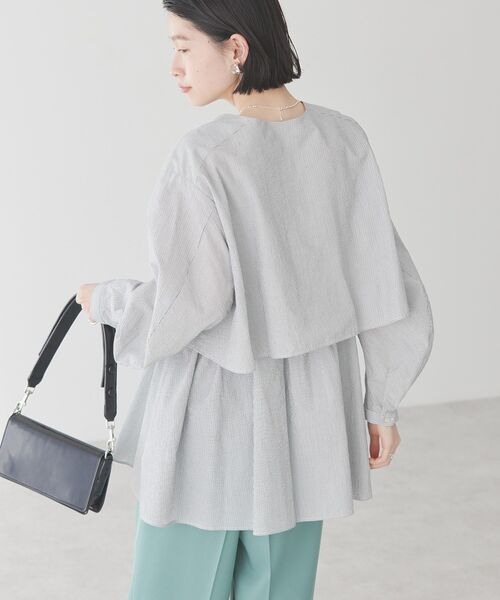 「AMERICAN HOLIC」 長袖チュニック L ピンク レディース