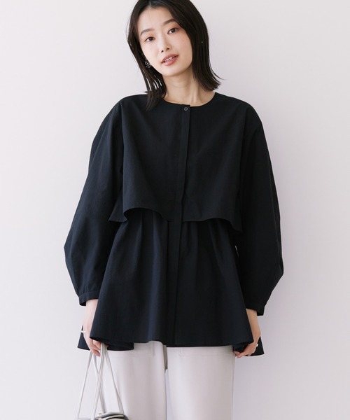 「AMERICAN HOLIC」 長袖チュニック L ピンク レディース