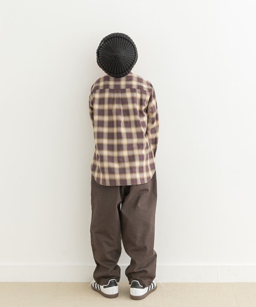 「URBAN RESEARCH DOORS」 「KIDS」長袖ブラウス 105 ブラック系その他 キッズ