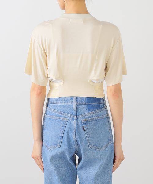 TOGA PULLA（トーガ プルラ） tシャツ TOGA PULLA RIB jersey S/S