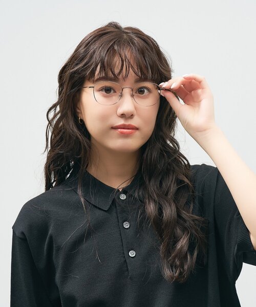 Zoff（ゾフ） 伊達メガネ メガネ 眼鏡 ウェリントン型 メガネ｜軽量