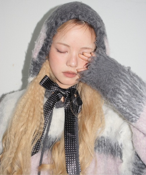 musubore（ムスボレ） ニット セーター multi color shaggy knit