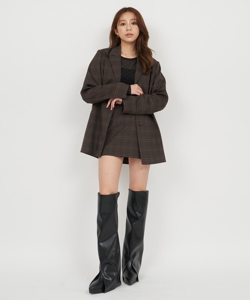 ROYAL PARTY（ロイヤルパーティー） コート アウター BOXY2way