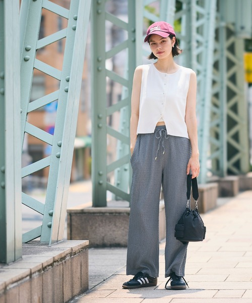 coca（コカ） パンツ シボラメシャーリングイージーパンツ レディース