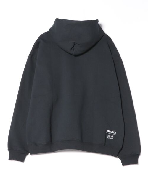 ✨定価5万格安販売中✨EVANGELION:95 パーカー Lサイズ黒 FRUIT OF THE LOOM（フルーツオブザルーム） パーカー FTL×EVA ロゴ