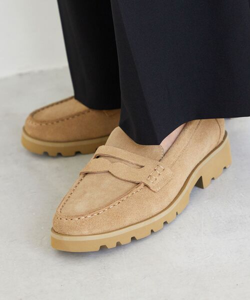 ルクールブラン（le．coeur blanc）/ARTESANOS スエードローファー le.coeur blanc（ルクールブラン） ローファー ARTESANOS スエード