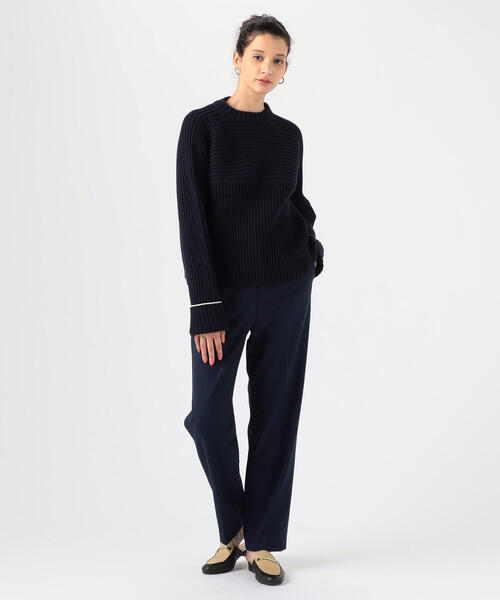 「TOMORROWLAND」 長袖ニット S レッド レディース_画像4