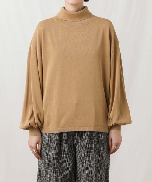 「Gready Brilliant」 タートルネックニット FREE ブラック レディース_画像3