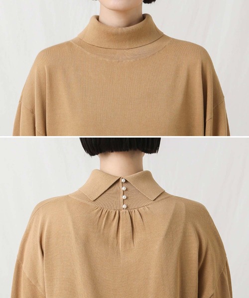 「Gready Brilliant」 タートルネックニット FREE ブラック レディース_画像5