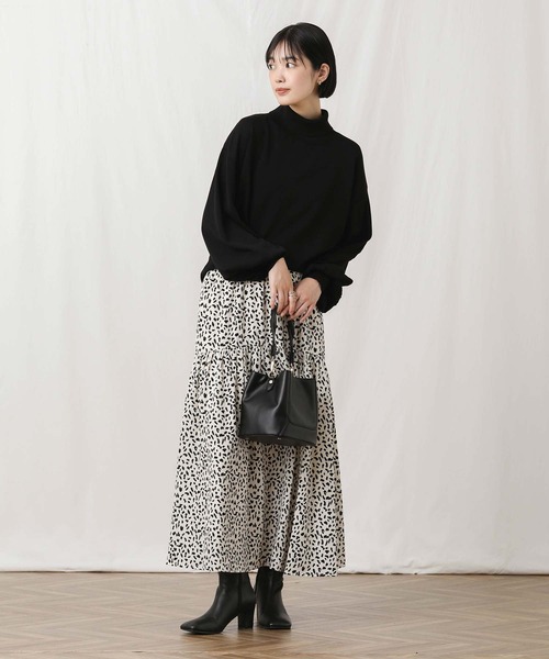 「Gready Brilliant」 タートルネックニット FREE ブラック レディース_画像9