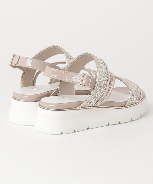 「artemis by DIANA」 フラットサンダル L ゴールド レディース_画像2