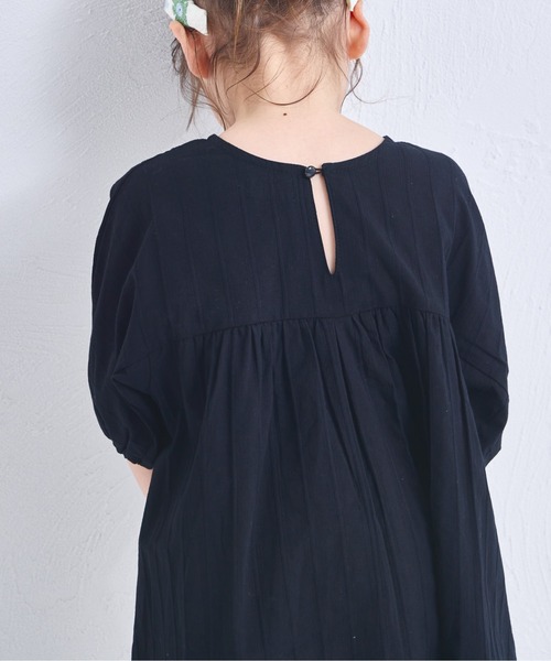 「pairmanon」 「KIDS」半袖ワンピース 90 ブラック キッズ_画像5