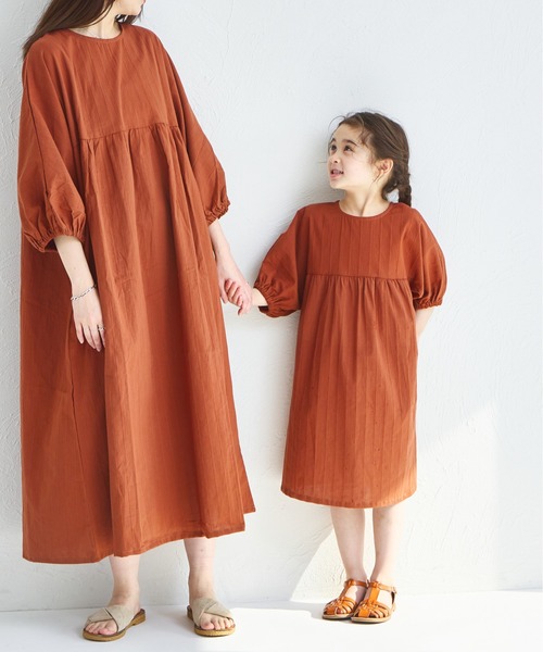 「pairmanon」 「KIDS」半袖ワンピース 90 ブラック キッズ_画像6