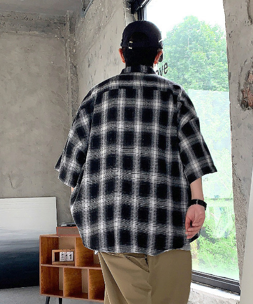 「neos」 半袖シャツ X-LARGE ブラック メンズ_画像5