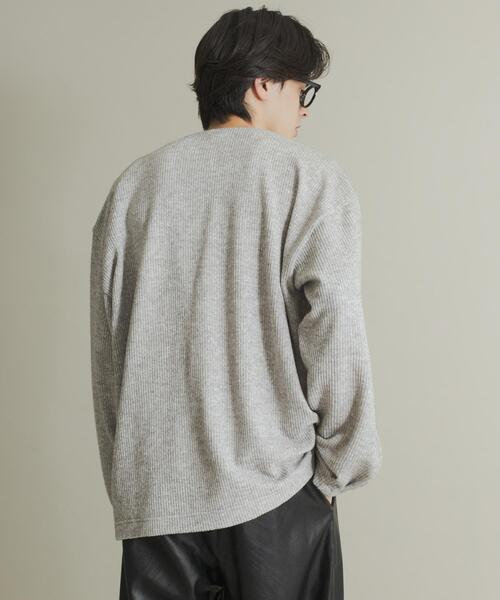SENSE OF PLACE by URBAN RESEARCH カーディガン ウールタッチジャージ