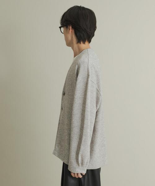 SENSE OF PLACE by URBAN RESEARCH カーディガン ウールタッチジャージ