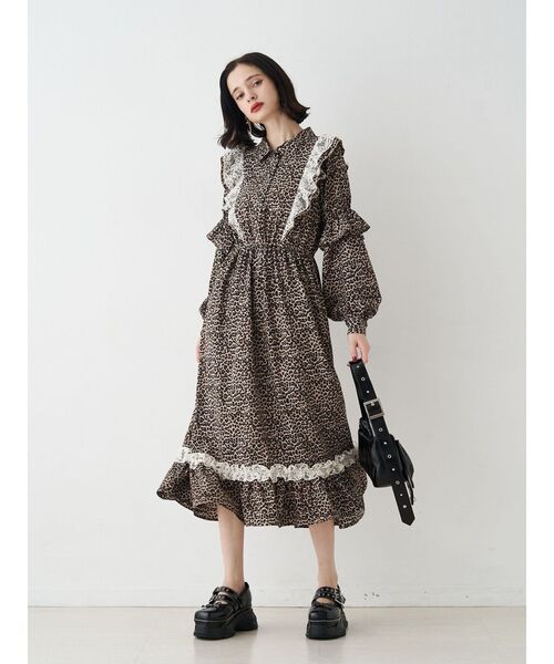 jouetie（ジュエティ） ワンピース ラッフルフリルロングワンピース