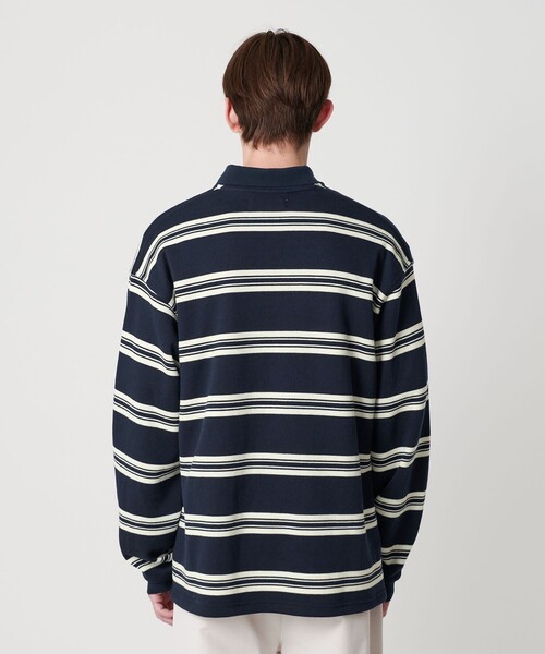 NICE WEATHER tシャツ 「NICE WEATHER」ボーダー ロングスリーブ