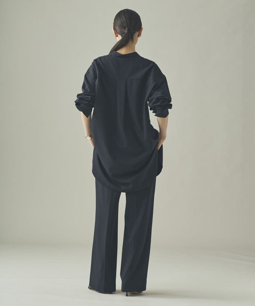 Curensology（カレンソロジー） ブラウス シャツ /ウールライク