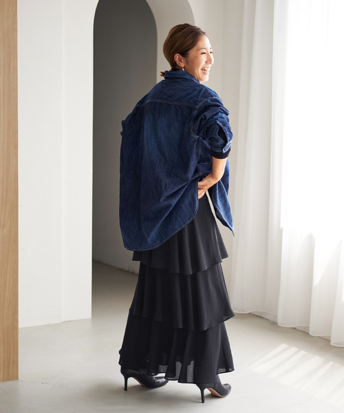 plage（プラージュ） フリルスカート 38 ベージュ レディース