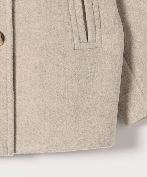 SHIPS any ピーコート pコート any: カシミヤ ミックス テーラード