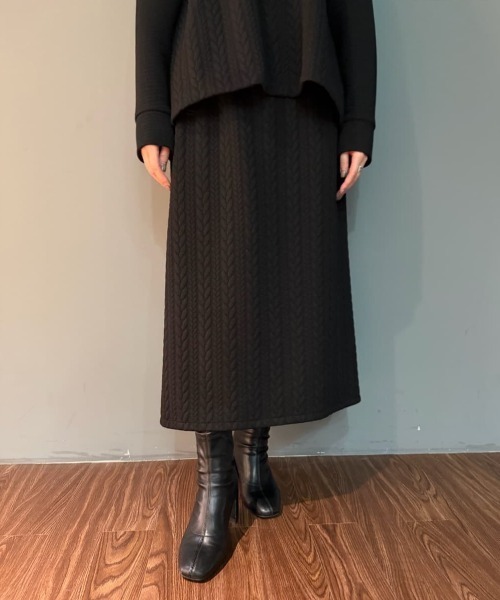 ADORE（アドーア） スカート ジャガードジャージースカート : ZOZOTOWN