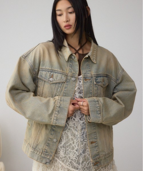 AZUL BY MOUSSY（アズールバイマウジー） デニムジャケット gジャン