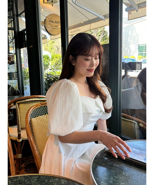 Her lip to 半袖ワンピース M ホワイト レディース : ZOZOTOWN Yahoo