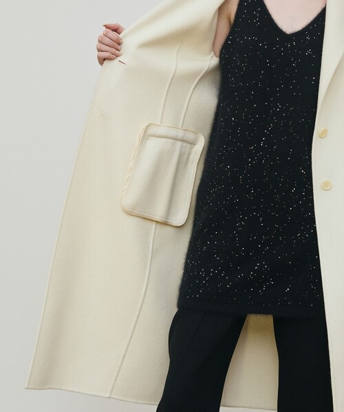 DES PRES（デプレ） コート チェスターコート ダブルフェイスメルトン