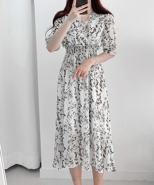 「Miniministore」 「Fashion E s」半袖ワンピース L ブラック レディース_画像2