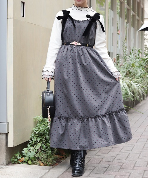 axes femme（アクシーズ ファム） ジャンパースカート ハート
