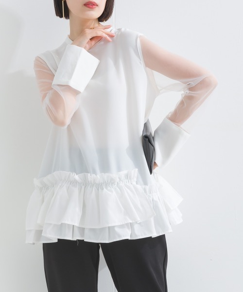 「terrace」 セットアップ MEDIUM カーキ レディース_画像4