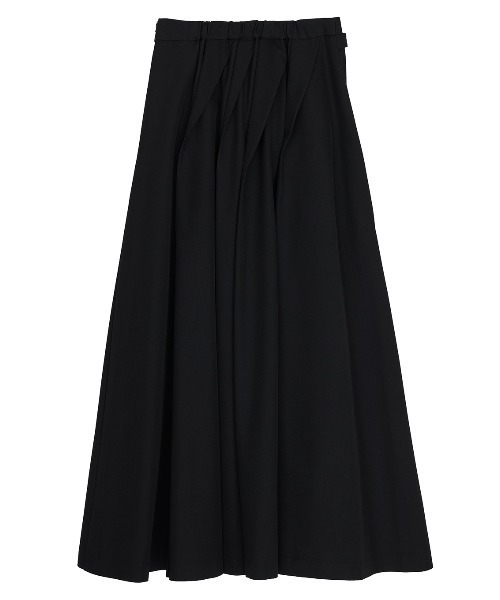 スカート UND RANDOM TUCK FLARE SKIRT Ameri（アメリ） スカート UND RANDOM TUCK FLARE SKIRT : ZOZOTOWN