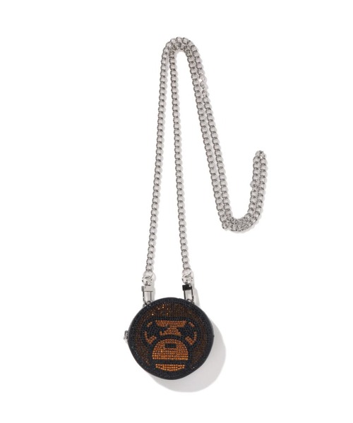 未使用 bathing ape baby milo ショルダーバッグ クリスタル A BATHING APE - 未使用 bathing ape baby milo ショルダーバッグ