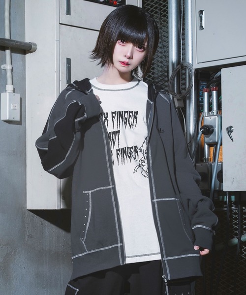 Hauls ジップアップパーカー FREE グレー レディース : ZOZOTOWN Hauls ジップアップパーカー FREE グレー レディース : ZOZOTOWN