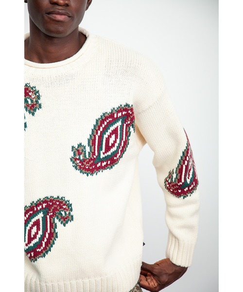 WIND AND SEA（ウィンダンシー） ニット セーター Paisely SEA Knit