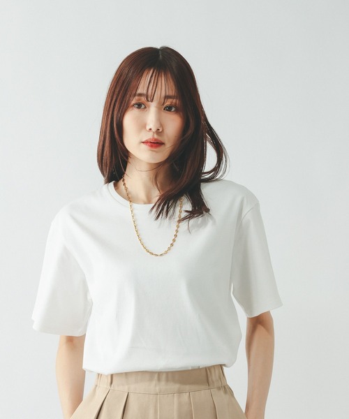 GLOBAL WORK（グローバルワーク） tシャツ 半袖 リッチクリーン透け