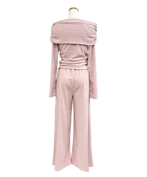 Rose Muse（ロゼミューズ） セットアップ Off shoulder loose set up
