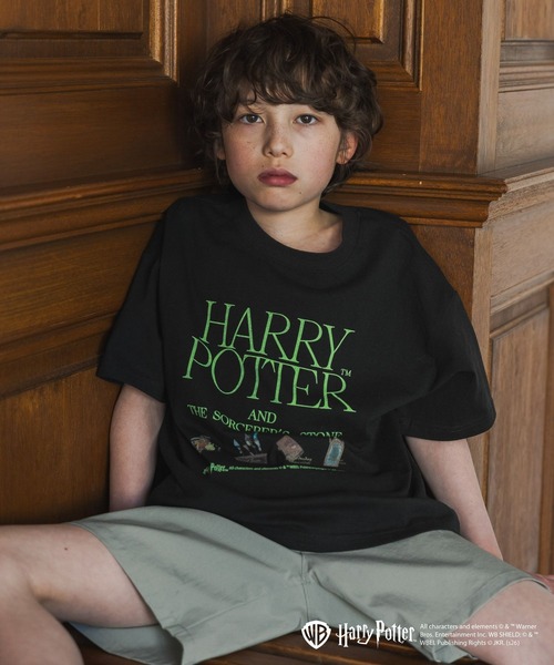 GLOBAL WORK（グローバルワーク） tシャツ Harry PotterヘビロッTEE