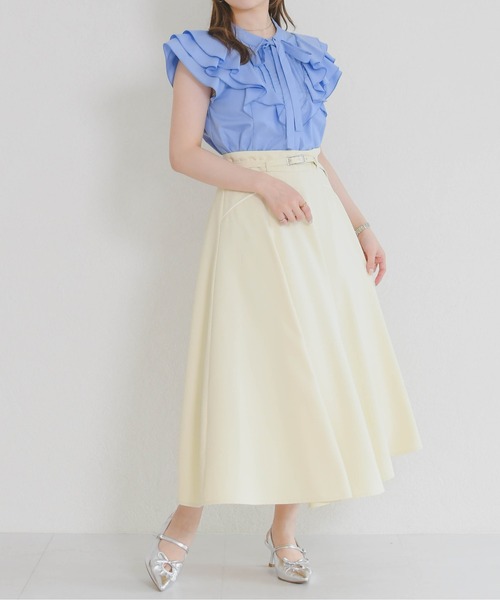MISCH MASCH（ミッシュマッシュ） ロング スカート 2026春夏新作 配色