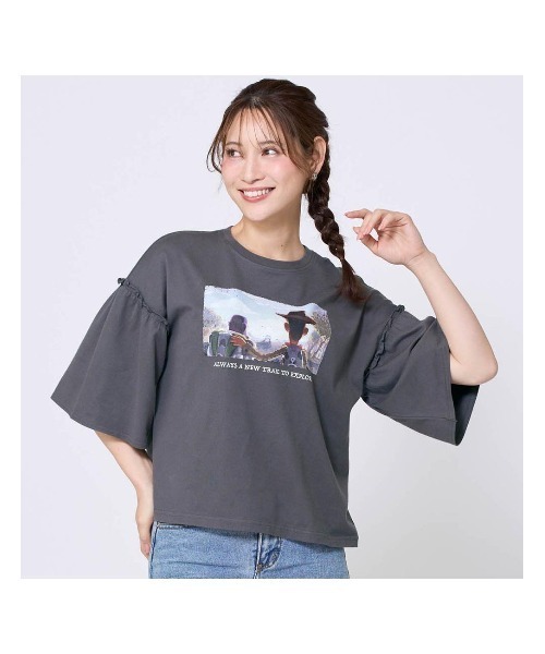 Disney（ディズニー） tシャツ 袖フレアTシャツ「トイ・ストーリー