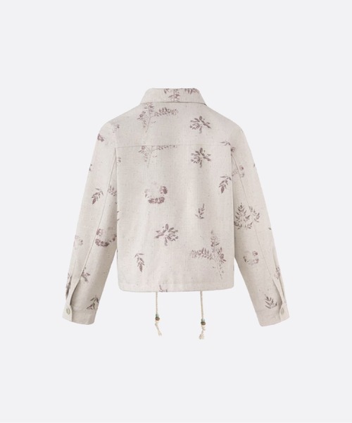 ブルゾン アウター Botanical Print Cropped Jacket メンズ | U：UME | 02