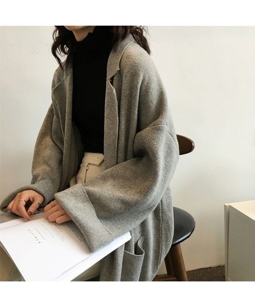 NEW新品 カーディガン PayPayモール店 - 通販 - PayPayモール オーバーサイズ コーディガン chw591 ZOZOTOWN 超激安特価