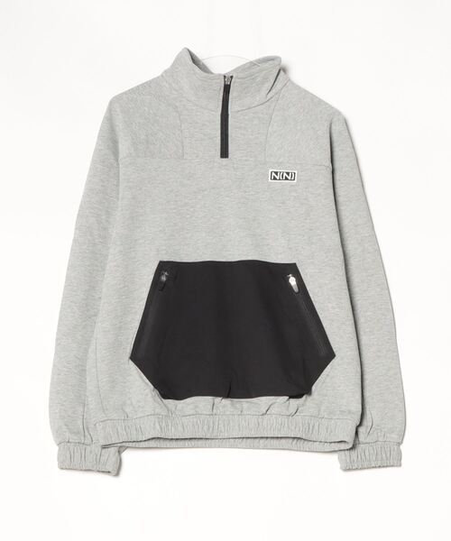 NUMBER (N)INE（ナンバーナイン） トレーナー スウェット HALF ZIP