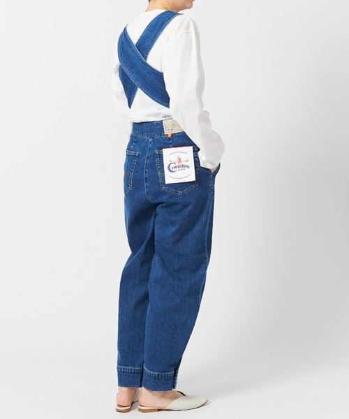 CIMARRON パンツ 「CIMARRON JEANS」BACK CROSS JUNPSUIT/バック
