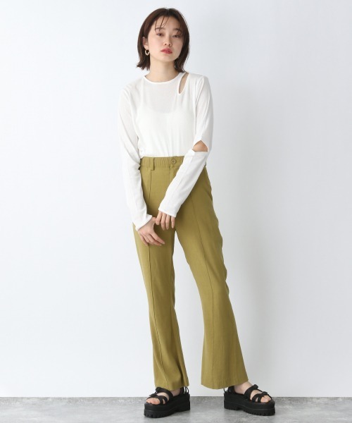 tシャツ Tシャツ カッティングトロミリブプルオーバー/943492|ZOZOTOWN |03