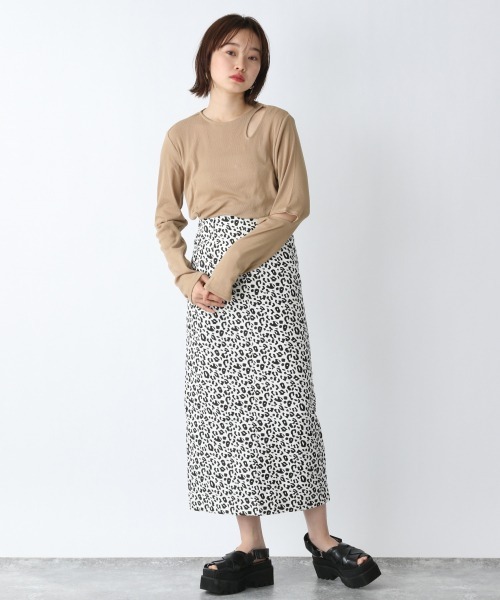 tシャツ Tシャツ カッティングトロミリブプルオーバー/943492|ZOZOTOWN |05